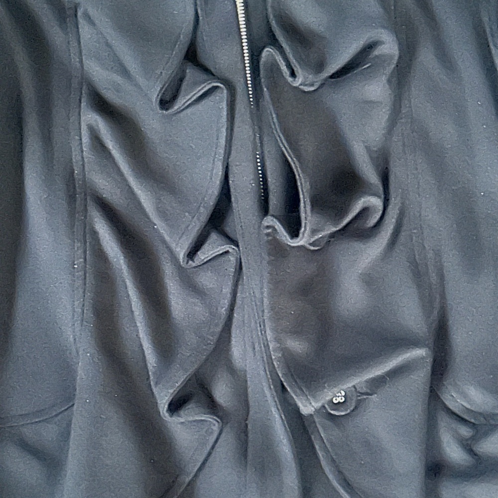 Christopher & Banks Black Zip Dress Jacket PS - Picture 5 of 15